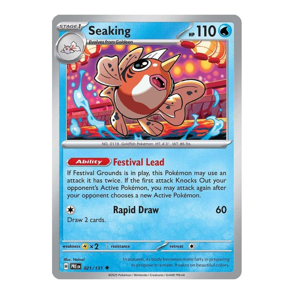 SV: Prismatic Evolutions (PRE) - Seaking (#021/131) (Near Mint)
