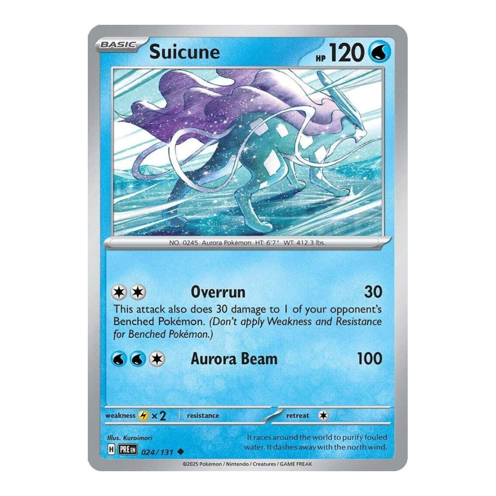 SV: Prismatic Evolutions (PRE) - Suicune (#024/131) (Near Mint)