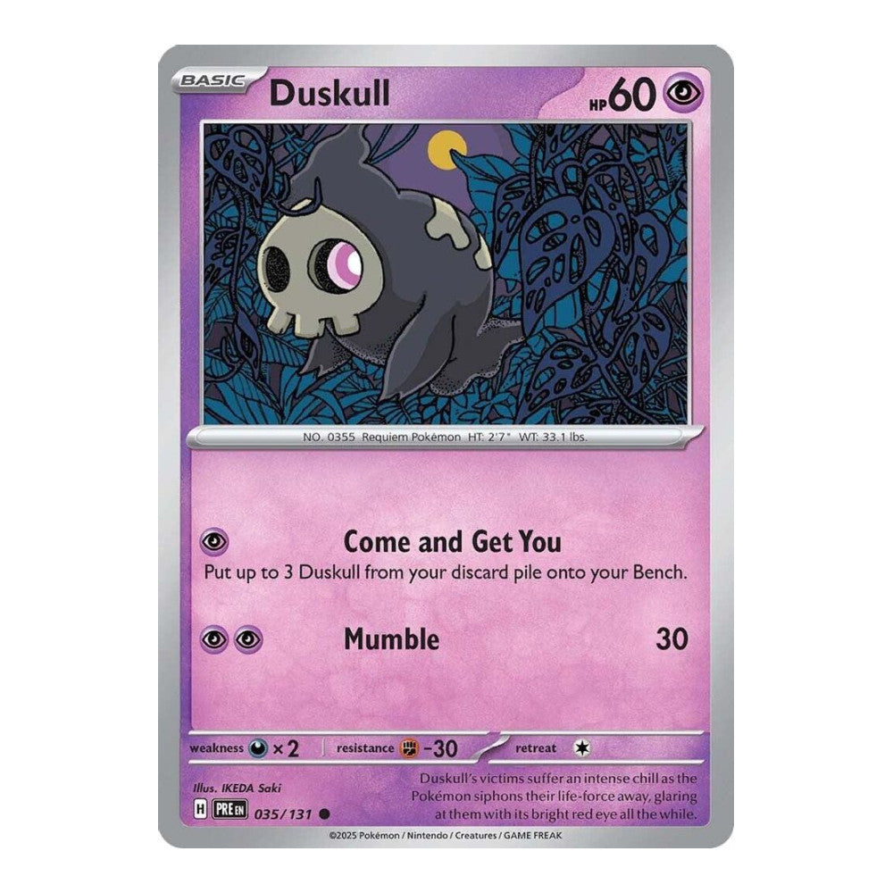 SV: Prismatic Evolutions (PRE) - Duskull (#035/131) (Near Mint)