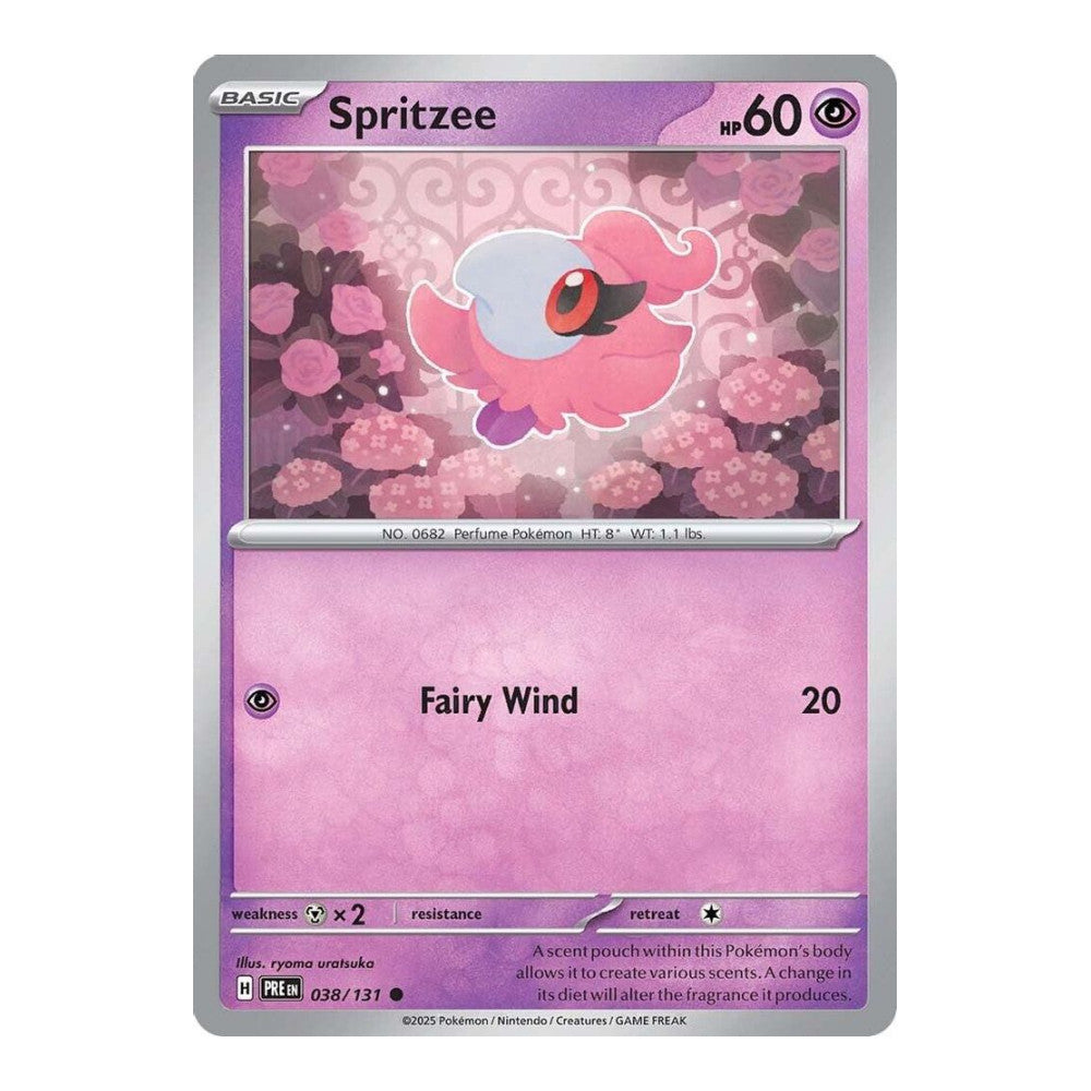 SV: Prismatic Evolutions (PRE) - Spritzee (#038/131) (Near Mint)