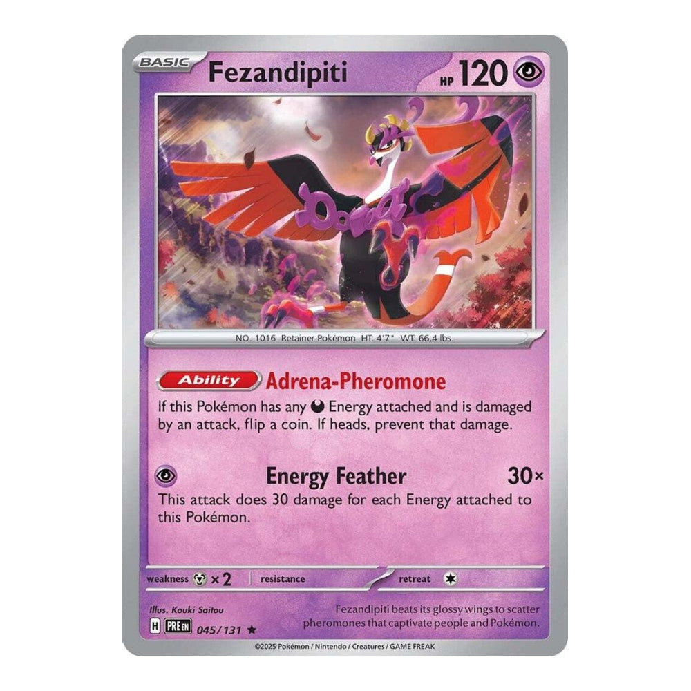 SV: Prismatic Evolutions (PRE) - Fezandipiti (#045/131) (Near Mint)