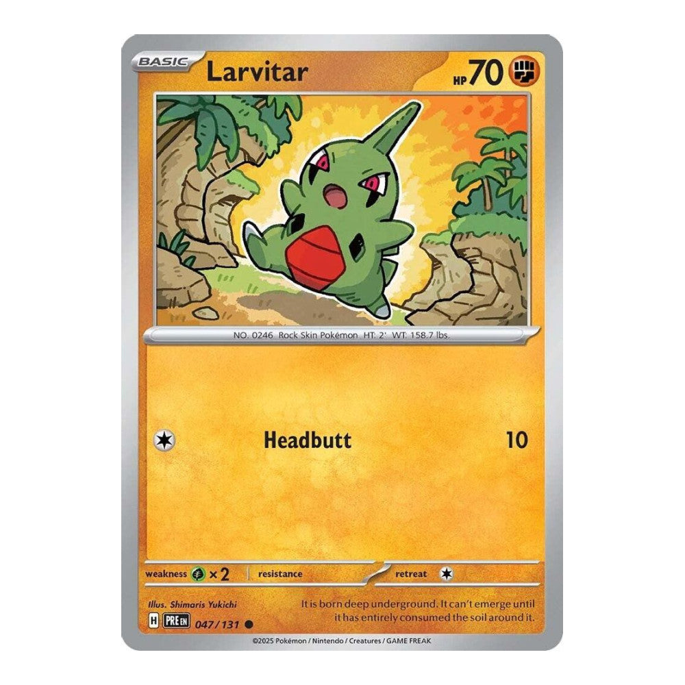 SV: Prismatic Evolutions (PRE) - Larvitar (#047/131) (Near Mint)