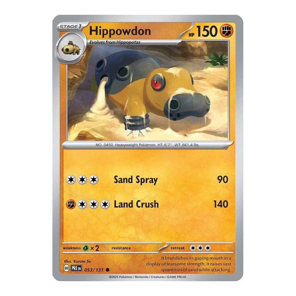 SV: Prismatic Evolutions (PRE) - Hippowdon (#053/131) (Near Mint)