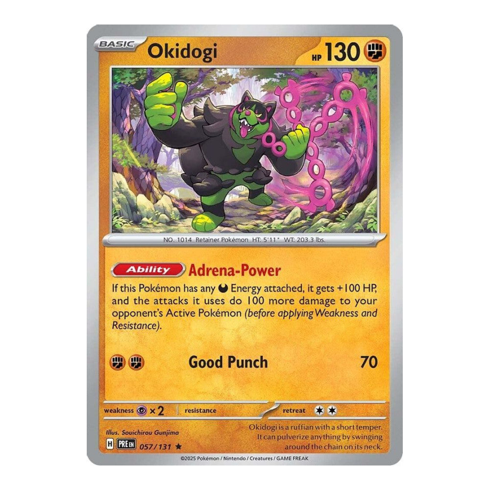 SV: Prismatic Evolutions (PRE) - Okidogi (#057/131) (Near Mint)