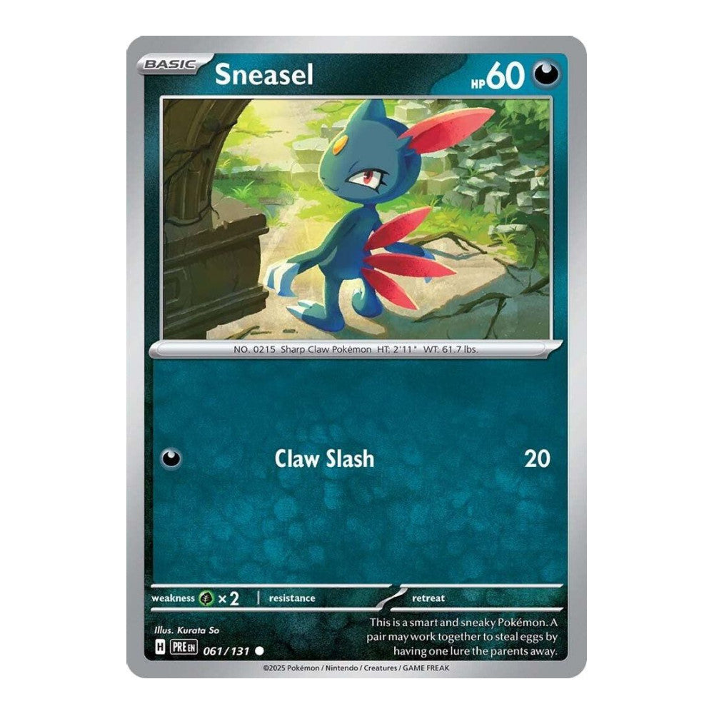 SV: Prismatic Evolutions (PRE) - Sneasel (#061/131) (Near Mint)