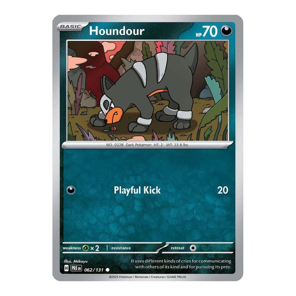 SV: Prismatic Evolutions (PRE) - Houndour (#062/131) (Near Mint)