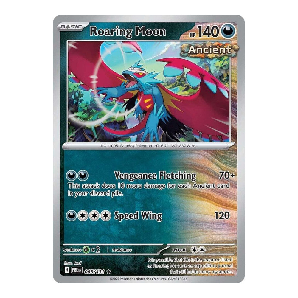 SV: Prismatic Evolutions (PRE) - Roaring Moon (#065/131) (Near Mint)