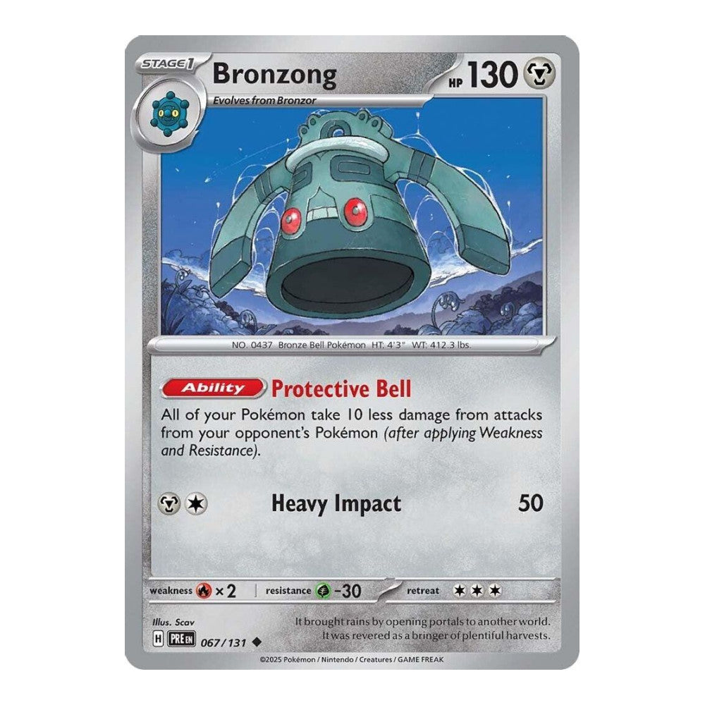 SV: Prismatic Evolutions (PRE) - Bronzong (#067/131) (Near Mint)