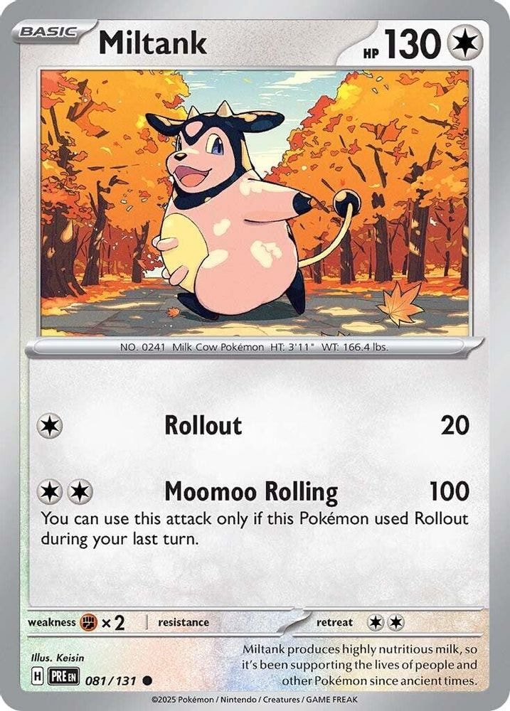 SV: Prismatic Evolutions (PRE) - Miltank (#081/131, Common) ()