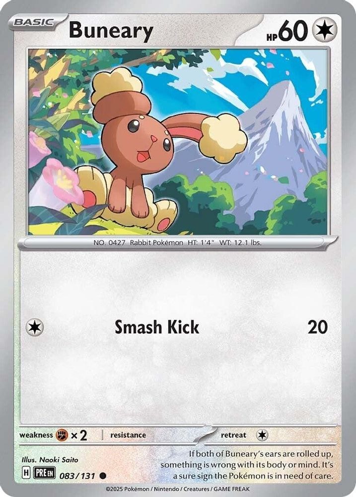 SV: Prismatic Evolutions (PRE) - Buneary (#083/131, Common) ()