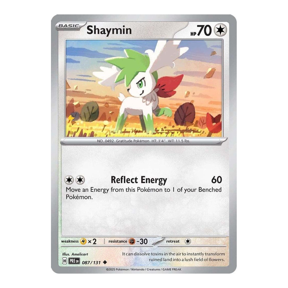 SV: Prismatic Evolutions (PRE) - Shaymin (#087/131) (Near Mint)