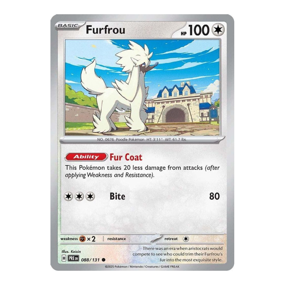 SV: Prismatic Evolutions (PRE) - Furfrou (#088/131) (Near Mint)