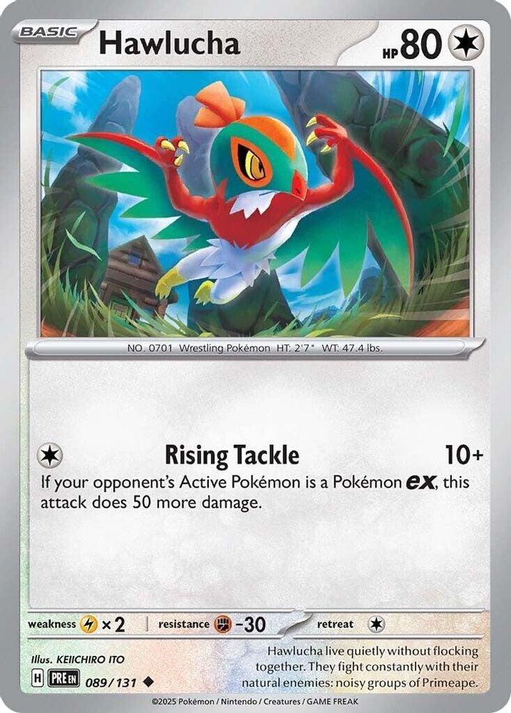 SV: Prismatic Evolutions (PRE) - Hawlucha (#089/131, Uncommon) ()