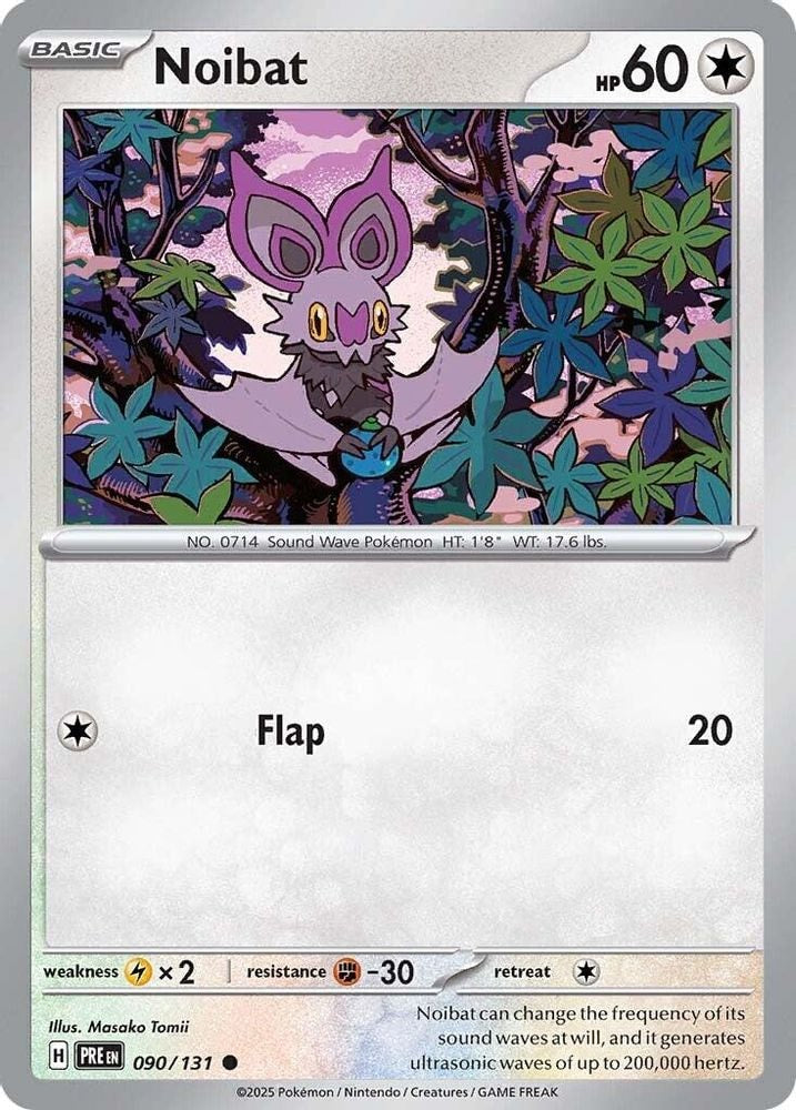 SV: Prismatic Evolutions (PRE) - Noibat (#090/131, Common) ()