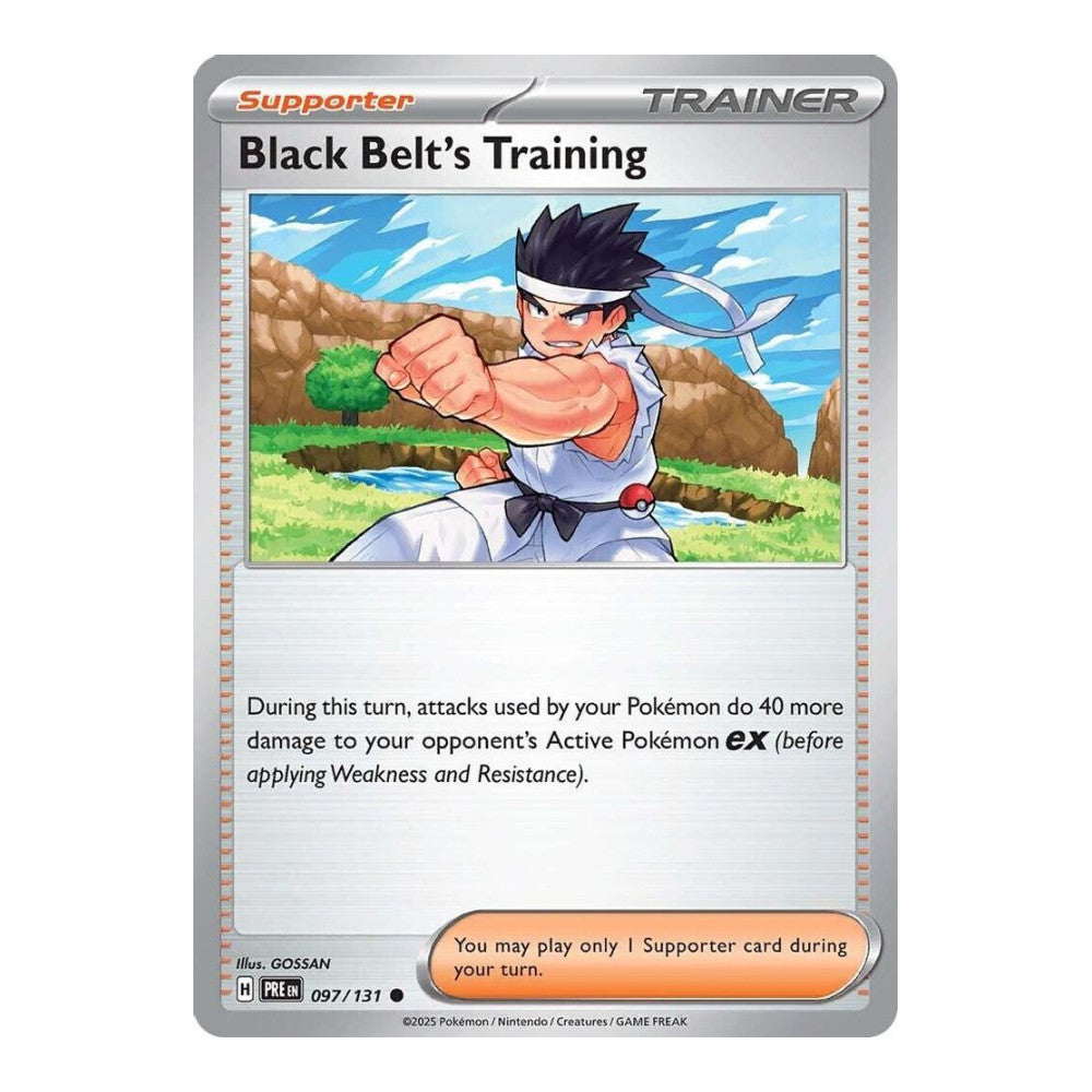 SV: Prismatic Evolutions (PRE) - Black Belts Training 097 131 (#097/131) (Near Mint)