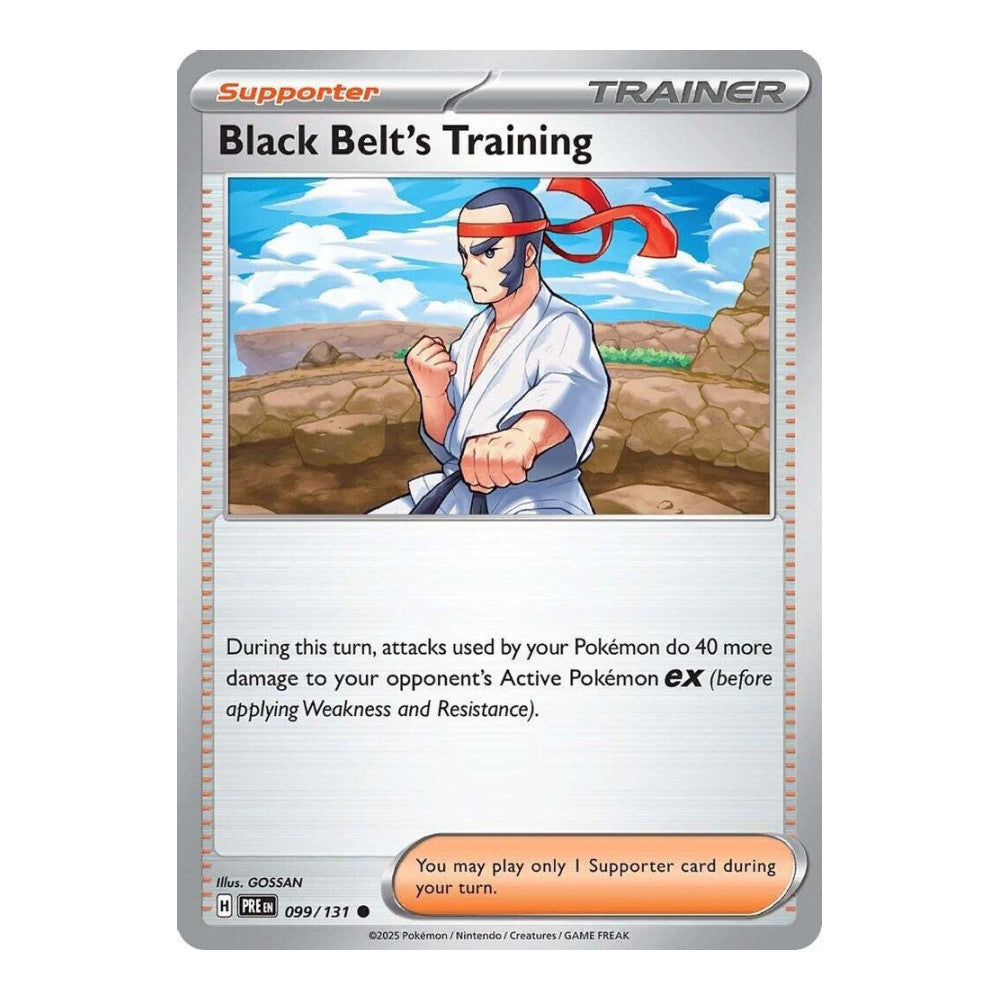 SV: Prismatic Evolutions (PRE) - Black Belts Training 099 131 (#099/131) (Near Mint)