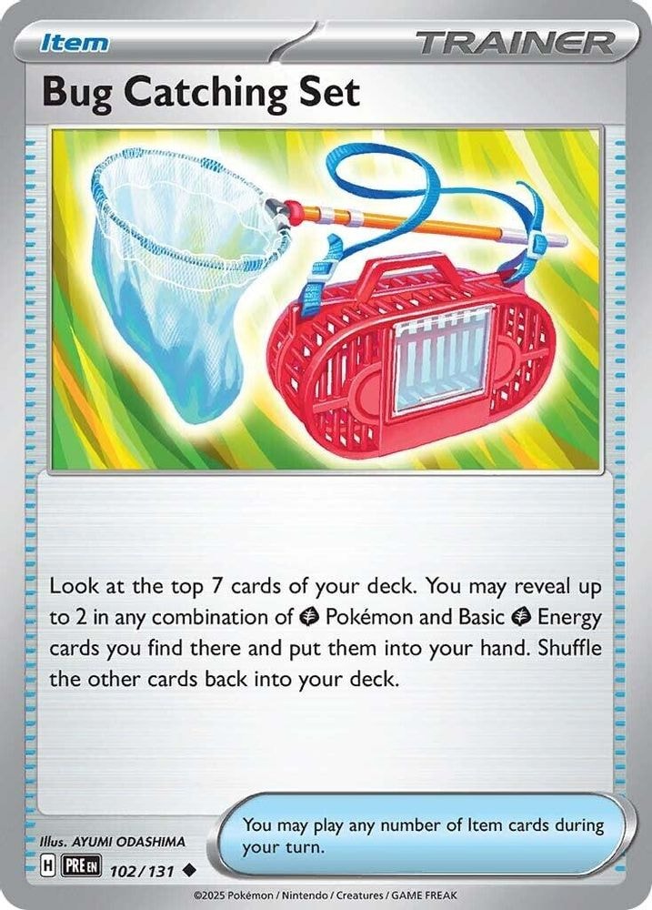 SV: Prismatic Evolutions (PRE) - Bug Catching Set (#102/131, Uncommon) ()