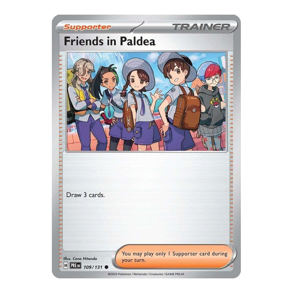 SV: Prismatic Evolutions (PRE) - Friends in Paldea 109 131 (#109/131) (Near Mint)
