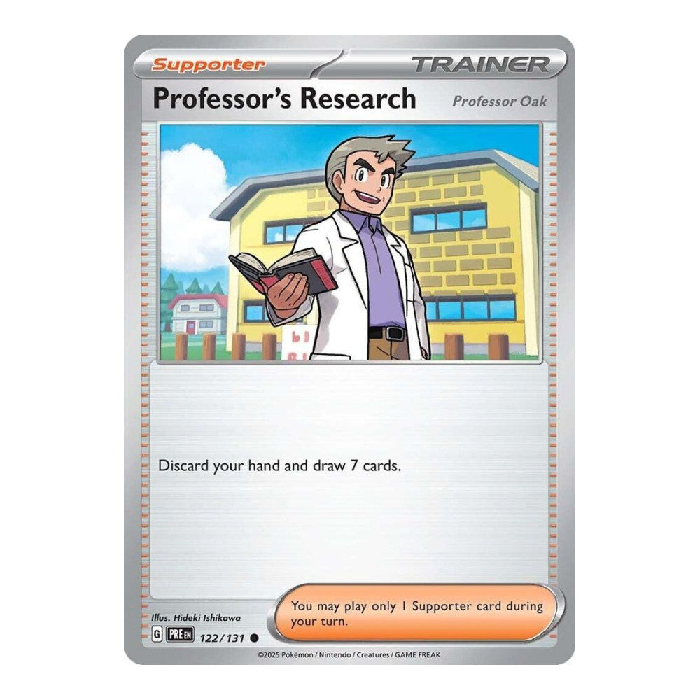 SV: Prismatic Evolutions (PRE) - Professors Research Professor Oak (#122/131) (Near Mint)