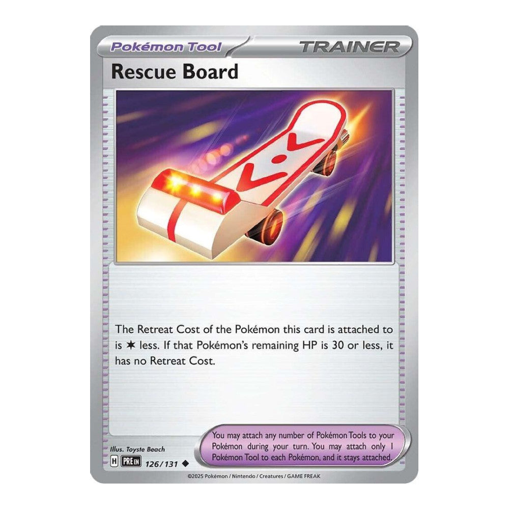 SV: Prismatic Evolutions (PRE) - Rescue Board (#126/131) (Near Mint)