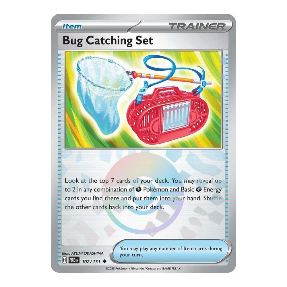 SV: Prismatic Evolutions (PRE) - Bug Catching Set (Poke Ball Pattern) (#102/131) (Near Mint)
