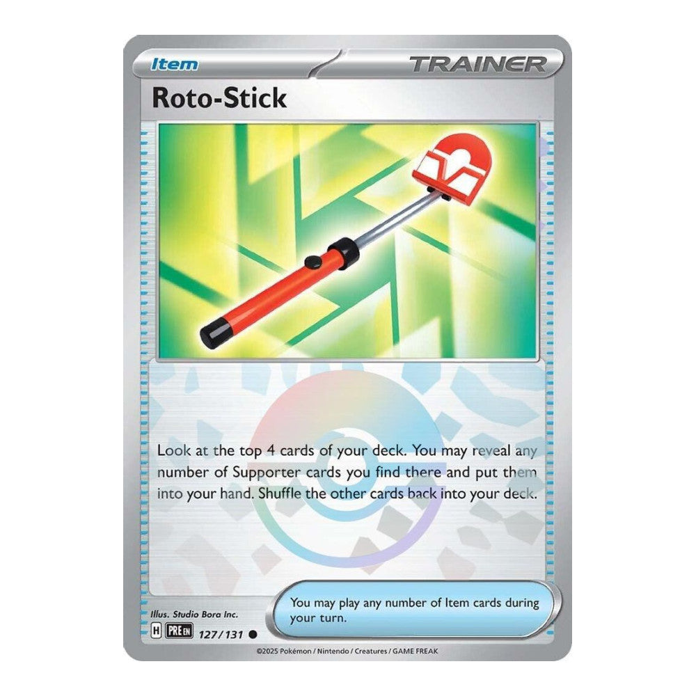 SV: Prismatic Evolutions (PRE) - Roto-Stick (Poke Ball Pattern) (#127/131) (Near Mint)