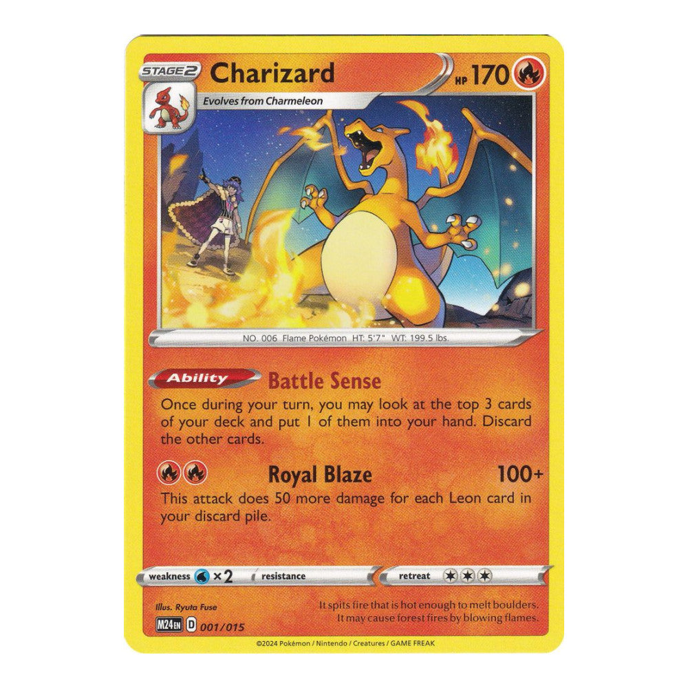 McDonald's Promos 2024 (M24) - Charizard (#001/015) (Near Mint)