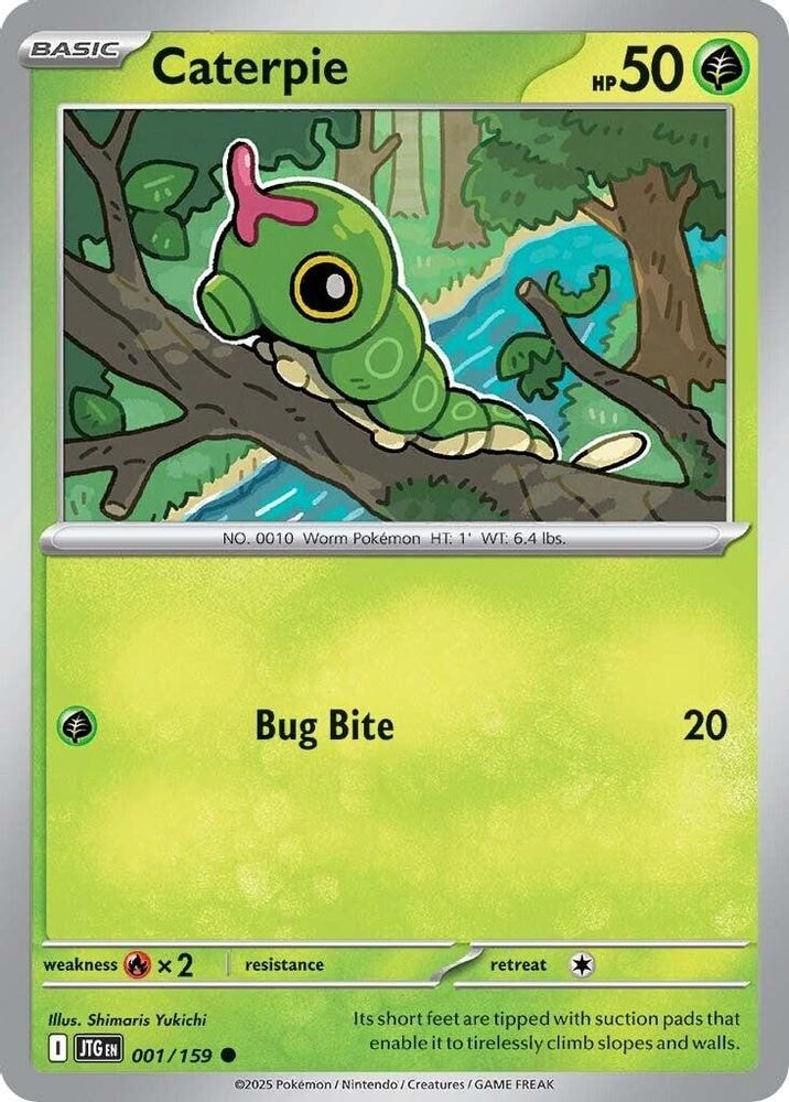 SV09: Journey Together (JTG) - Caterpie (#001/159, Common) ()