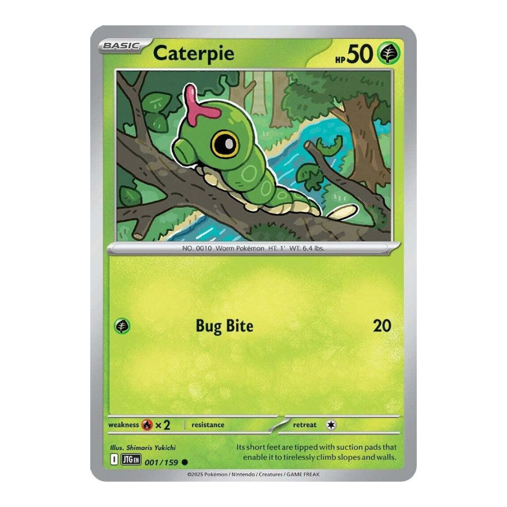 SV09: Journey Together (JTG) - Caterpie (#001/159) (Near Mint)