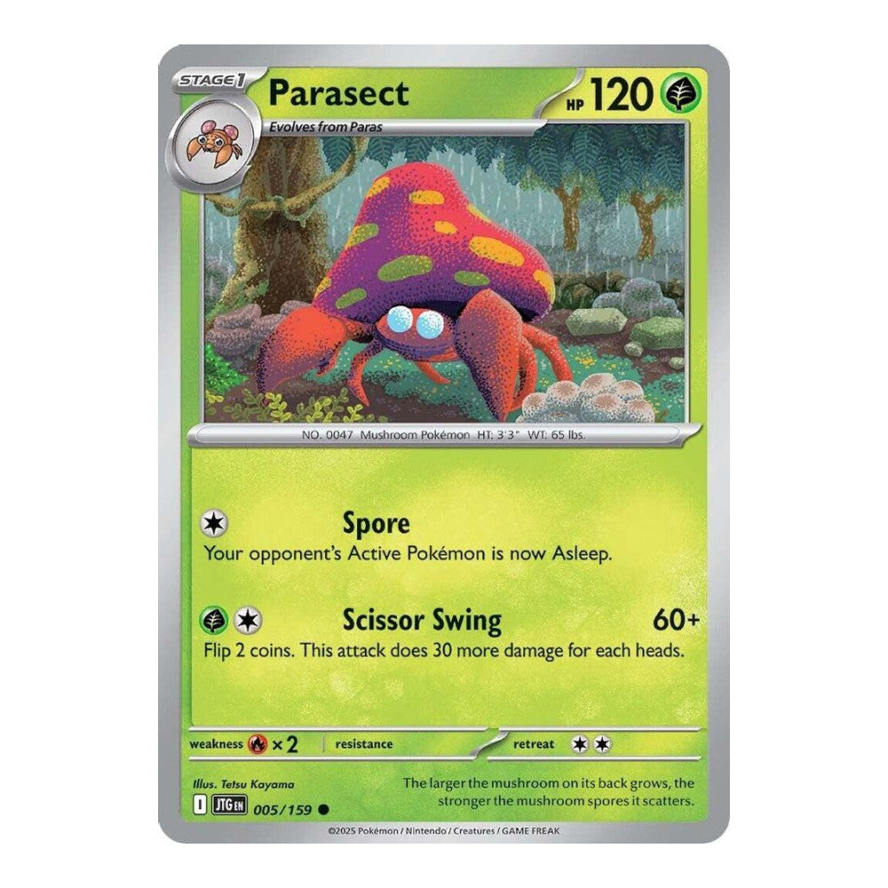 SV09: Journey Together (JTG) - Parasect (#005/159) (Near Mint)