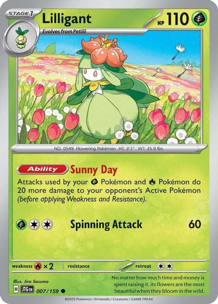 SV09: Journey Together (JTG) - Lilligant (#007/159, Common) ()