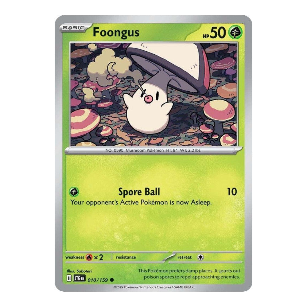 SV09: Journey Together (JTG) - Foongus (#010/159) (Near Mint)