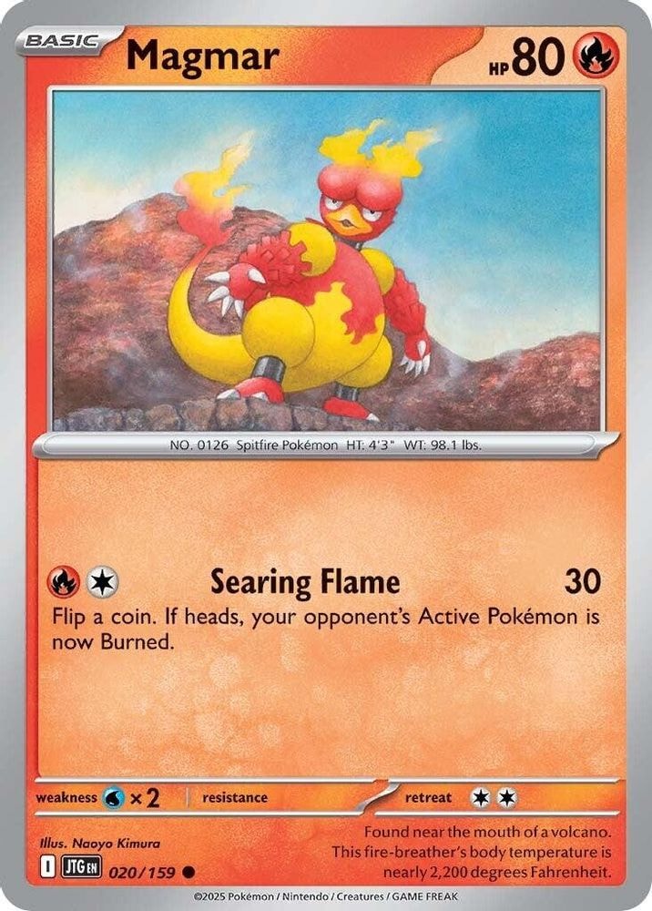 SV09: Journey Together (JTG) - Magmar (#020/159, Common) ()