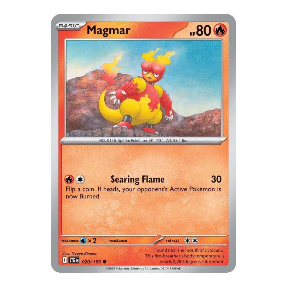 SV09: Journey Together (JTG) - Magmar (#020/159) (Near Mint)