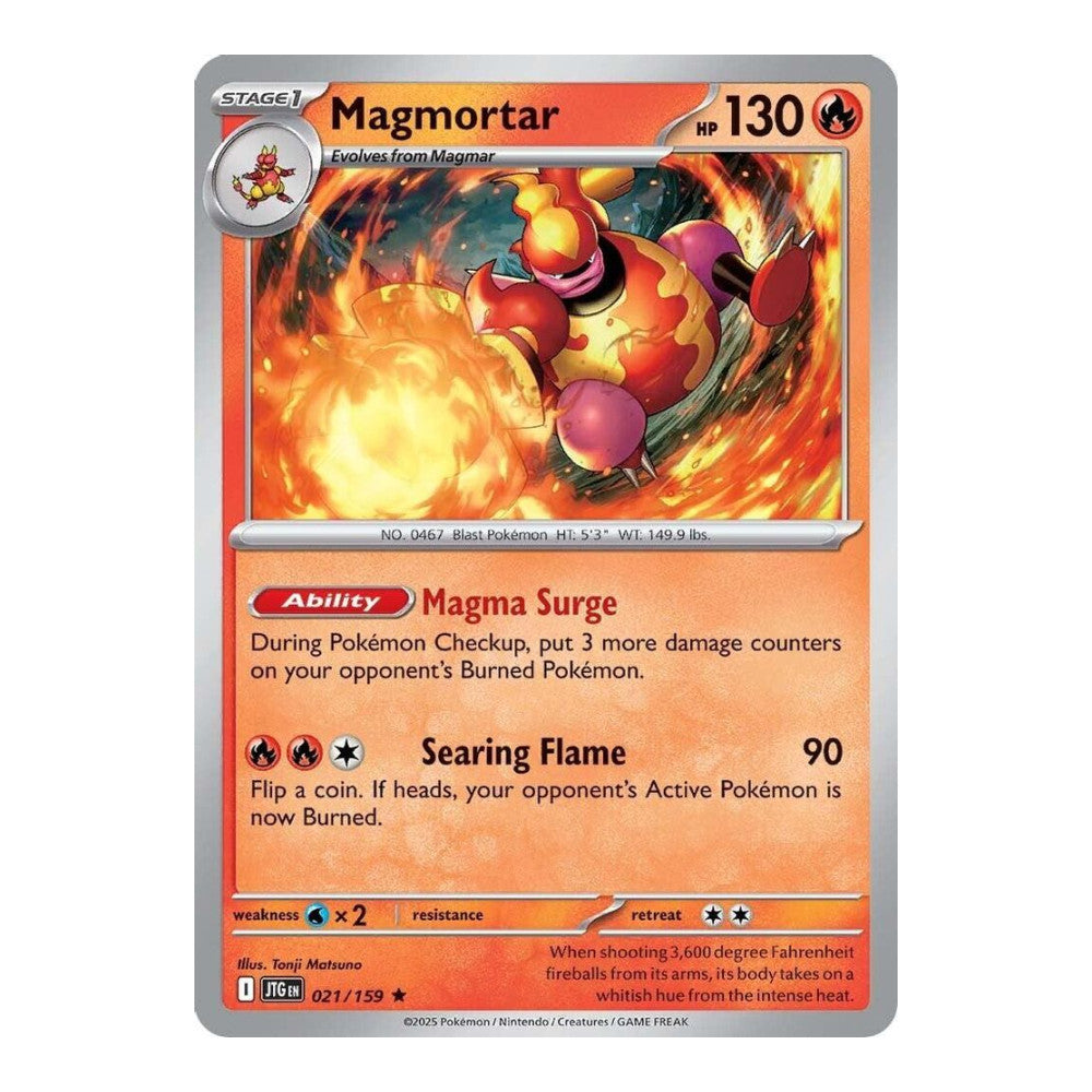 SV09: Journey Together (JTG) - Magmortar (#021/159) (Near Mint)