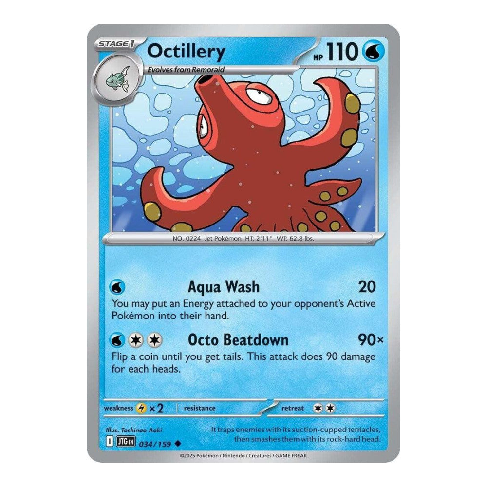 SV09: Journey Together (JTG) - Octillery (#034/159) (Near Mint)