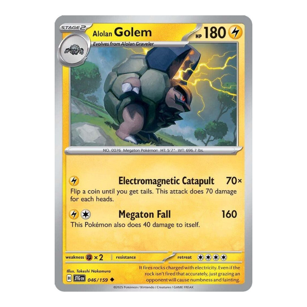 SV09: Journey Together (JTG) - Alolan Golem (#046/159) (Near Mint)