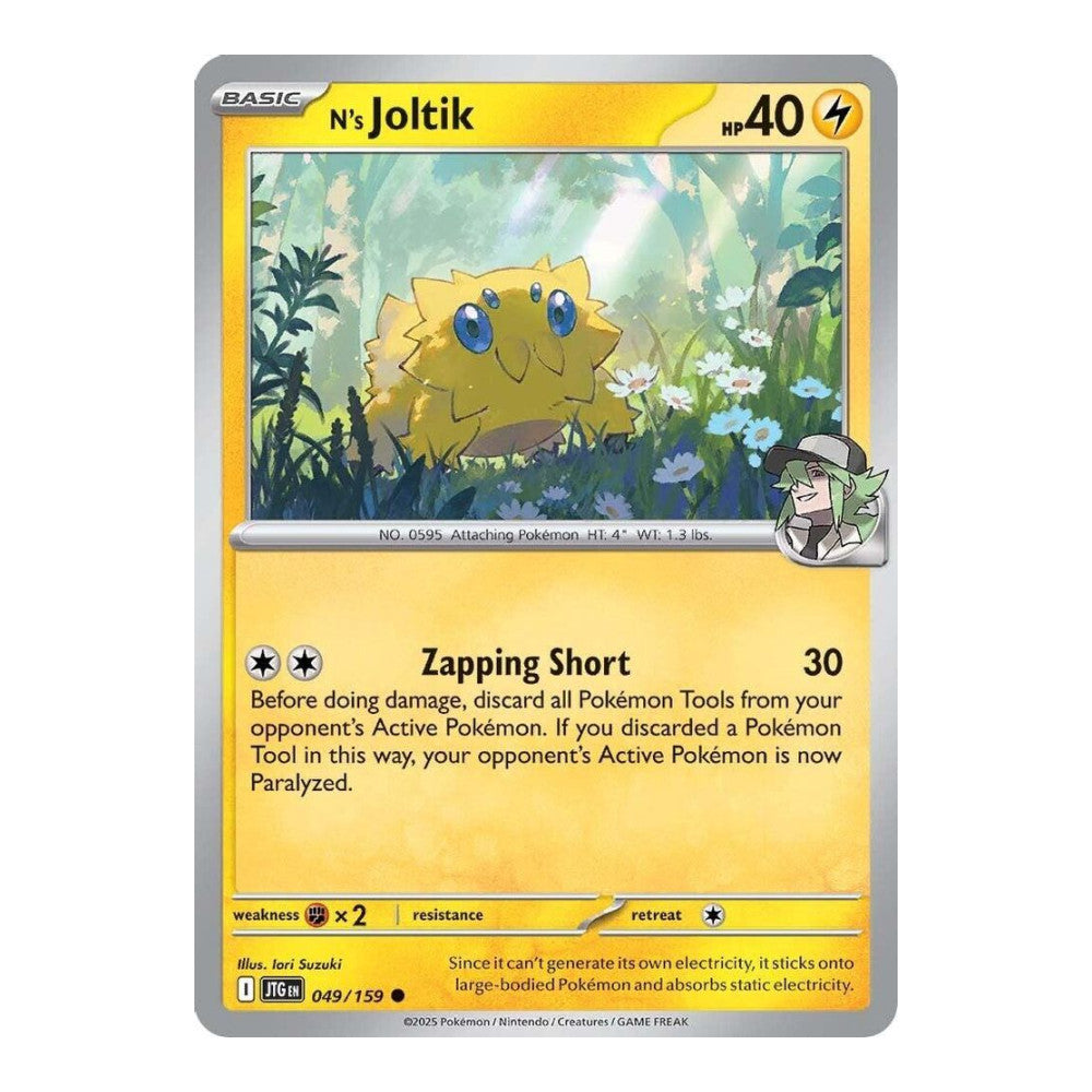 SV09: Journey Together (JTG) - Ns Joltik (#049/159) (Near Mint)