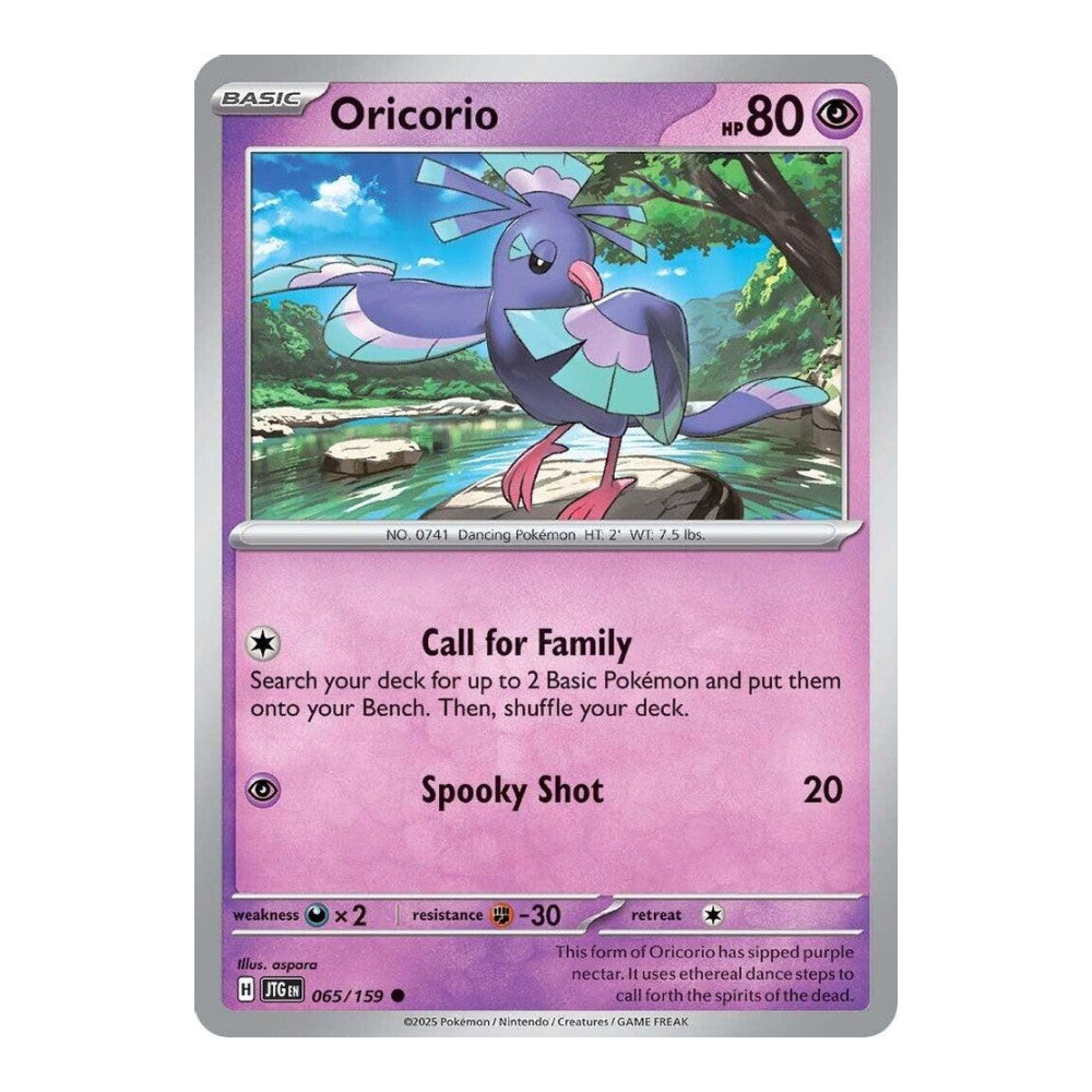 SV09: Journey Together (JTG) - Oricorio (#065/159) (Near Mint)