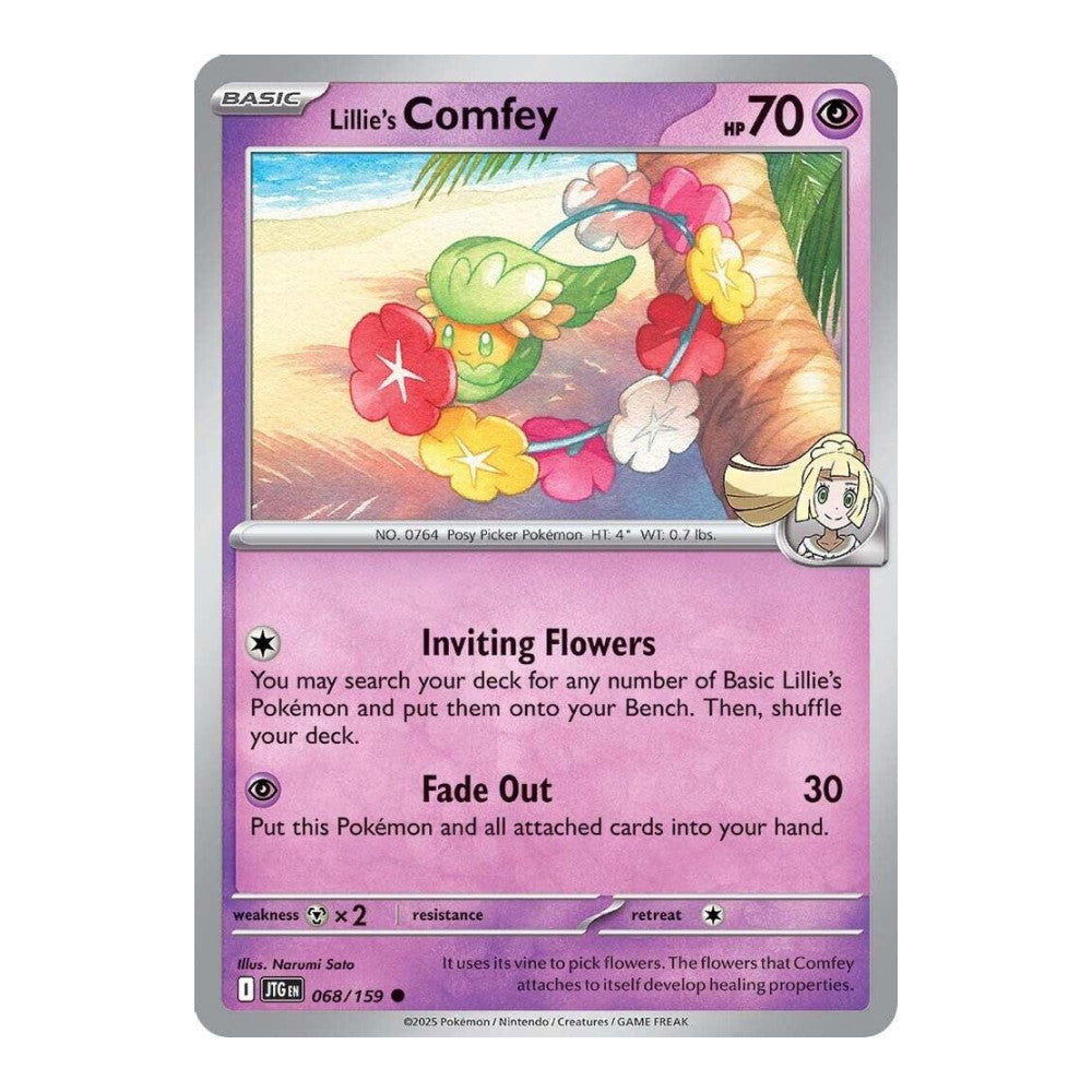 SV09: Journey Together (JTG) - Lillies Comfey (#068/159) (Near Mint)