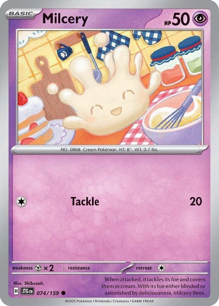 SV09: Journey Together (JTG) - Milcery (#074/159, Common) ()