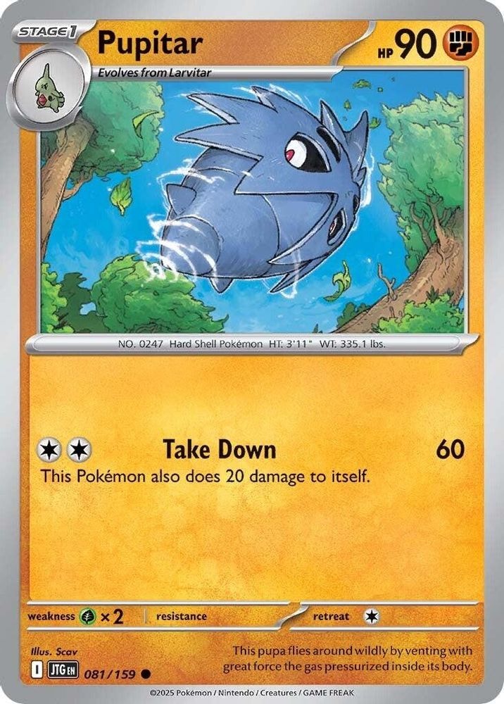 SV09: Journey Together (JTG) - Pupitar (#081/159, Common) ()