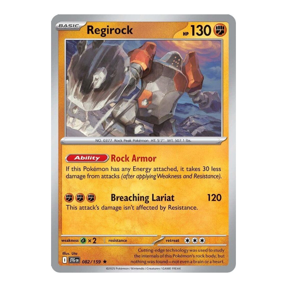 SV09: Journey Together (JTG) - Regirock (#082/159) (Near Mint)