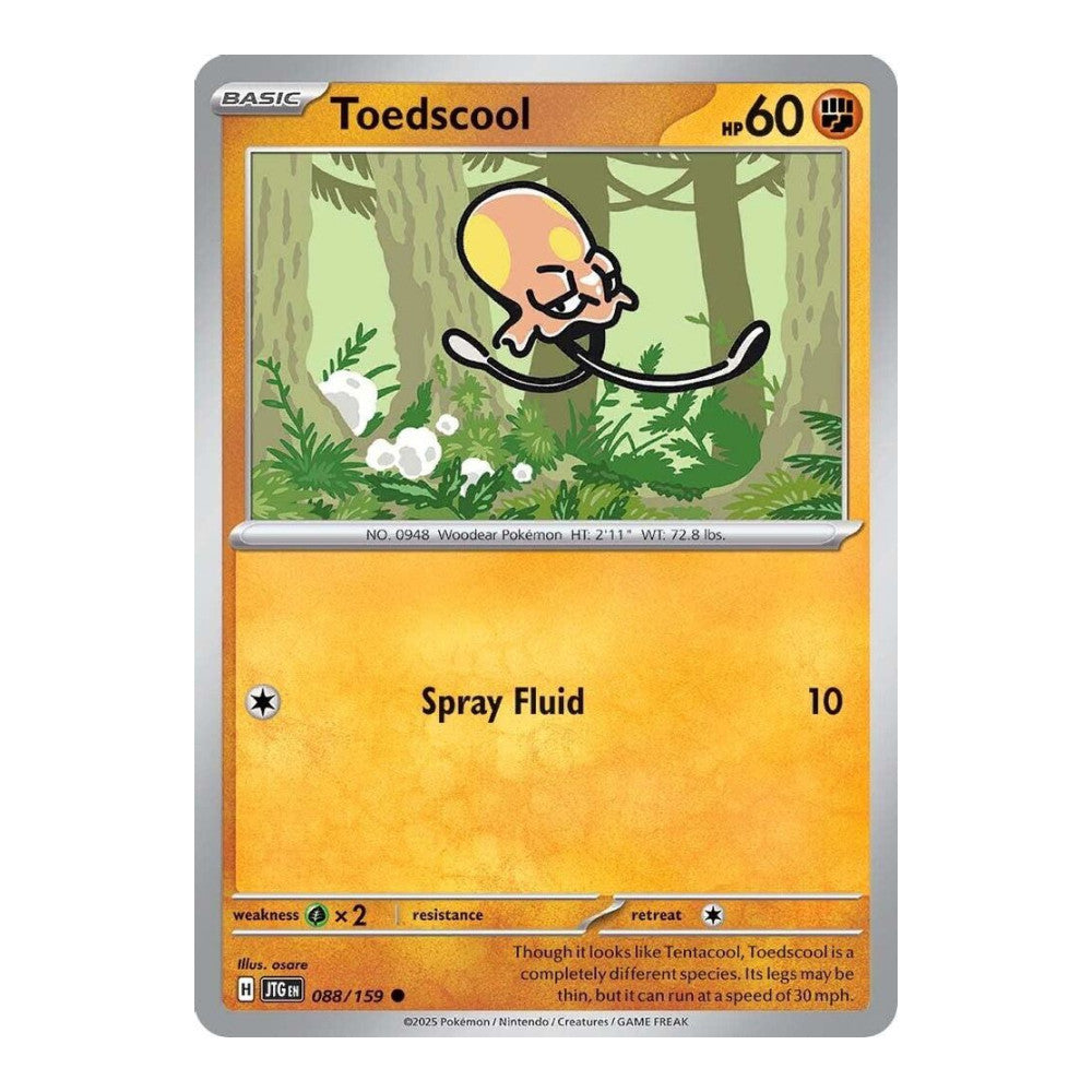 SV09: Journey Together (JTG) - Toedscool (#088/159) (Near Mint)