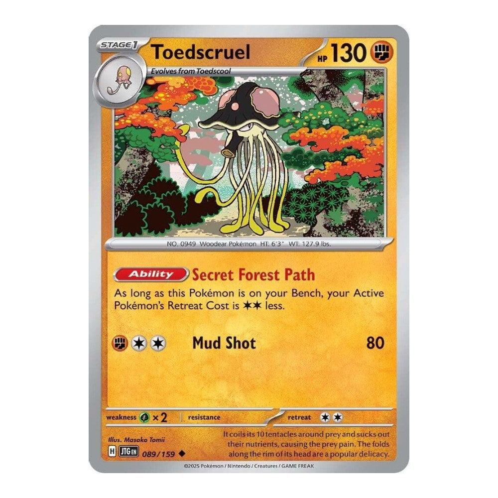 SV09: Journey Together (JTG) - Toedscruel (#089/159) (Near Mint)