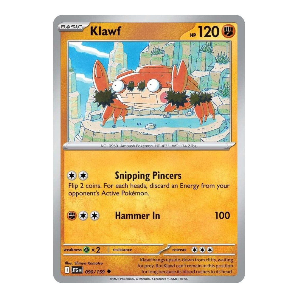 SV09: Journey Together (JTG) - Klawf (#090/159) (Near Mint)