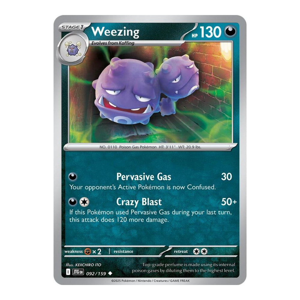 SV09: Journey Together (JTG) - Weezing (#092/159)