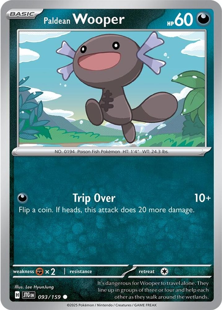 SV09: Journey Together (JTG) - Paldean Wooper (#093/159, Common) ()