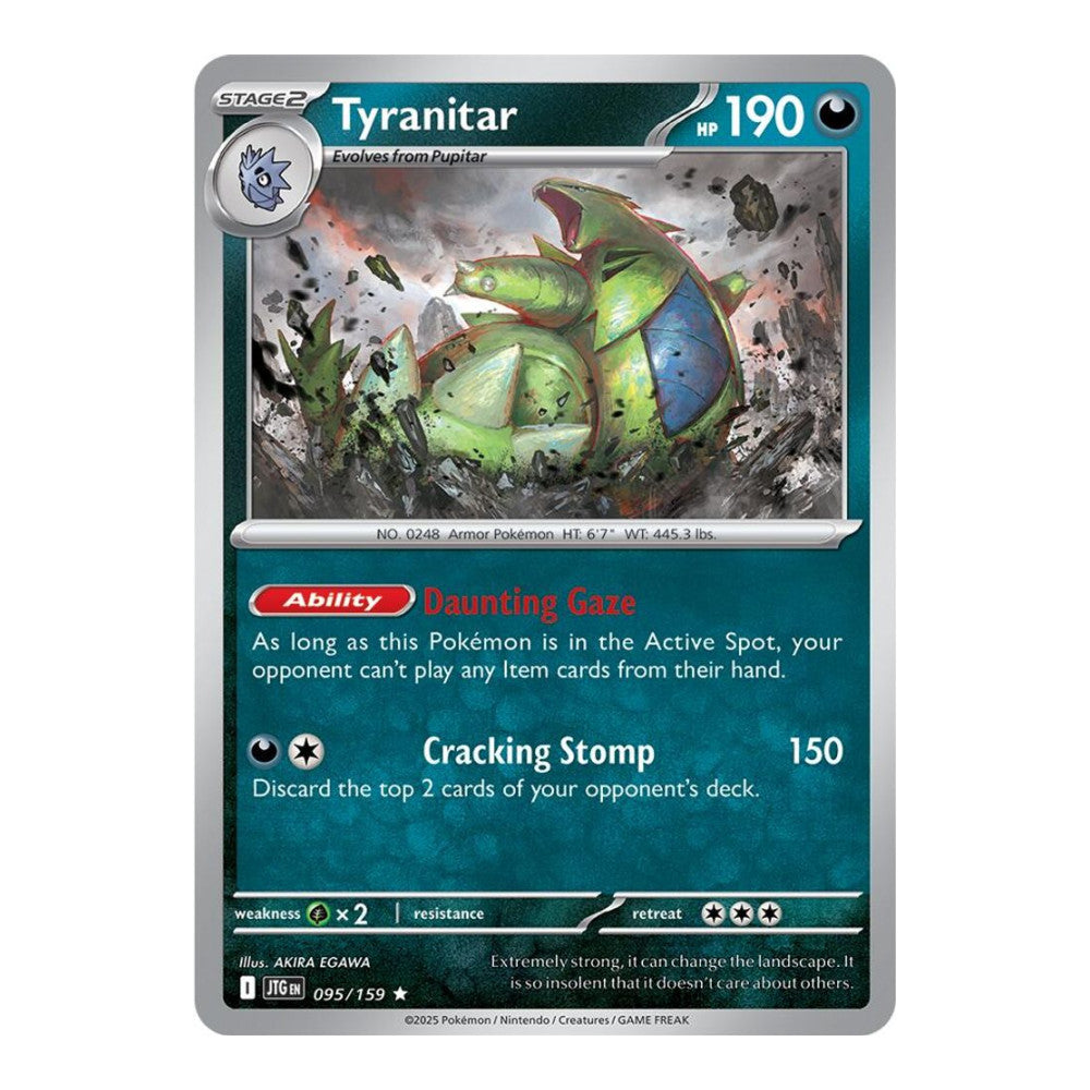 SV09: Journey Together (JTG) - Tyranitar (#095/159) (Near Mint)