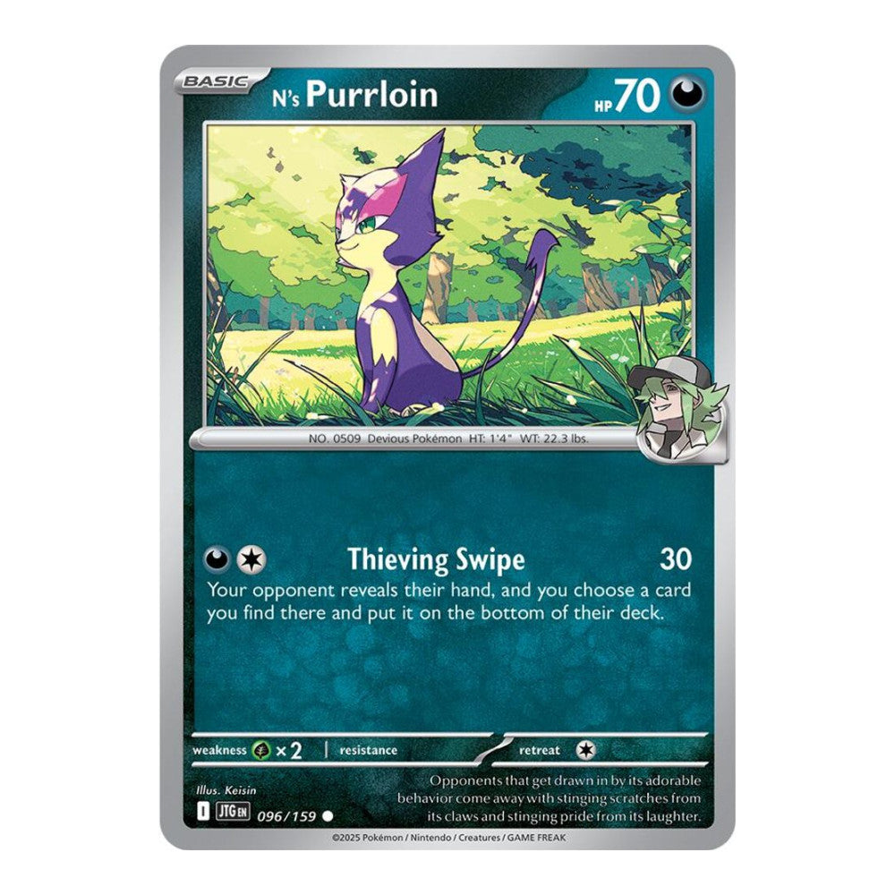 SV09: Journey Together (JTG) - Ns Purrloin (#096/159) (Near Mint)
